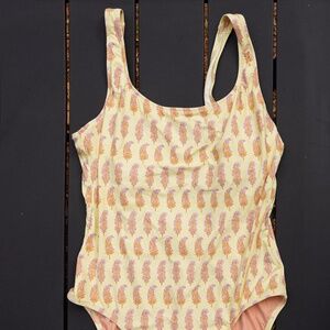 J Crew Tank Swimsuit with SZ Blockprints, Size 16, NWT